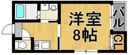 リブレア唐原Ⅰの間取り画像