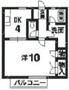 メゾンドクラージュ2の間取り画像