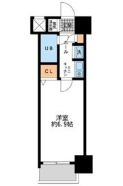 ダイヤモンドタワー鶴見の間取り画像