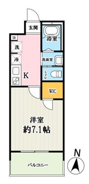ファミール草加の間取り画像