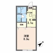 エンゼルハイツ中山の間取り画像