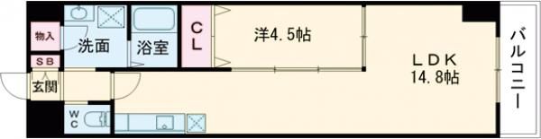 Alba Grande 名護屋の間取り画像