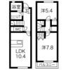 ラディハウス御幸の間取り画像