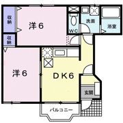 クレストールゆうAの間取り画像
