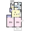 ネオメイト21 Aの間取り画像