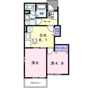 グリーンハイツIKEDA・Aの間取り画像