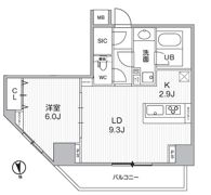 HF曳舟レジデンスの間取り画像