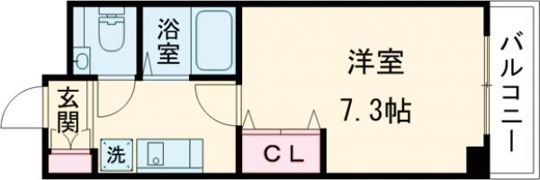 ラフォルテ駅前の間取り画像