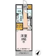 D -room茄子川 Aの間取り画像