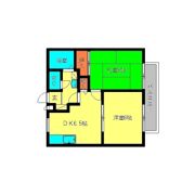 ビーライン春日の間取り画像