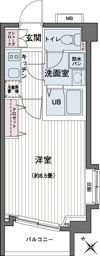 エコロジー都立大学レジデンスの間取り画像