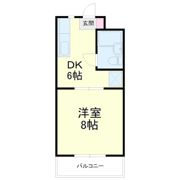 サンパレス木下の間取り画像