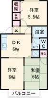 シャルマンイワイの間取り画像