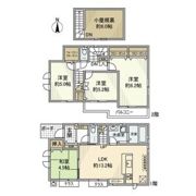 緑町戸建の間取り画像