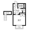 柴田ハイツAの間取り画像