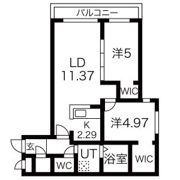 FLYING HORSE MARUYAMA(フライングホースマルヤマ)の間取り画像