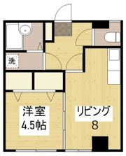 メゾンエル沖野上の間取り画像
