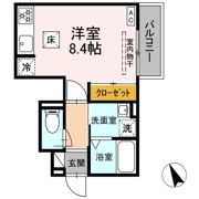 パークサイド柱Ⅰの間取り画像