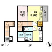 パークサイド柱Ⅰの間取り画像