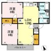 宮脇ハイツの間取り画像