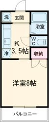 西村ハイツの間取り画像