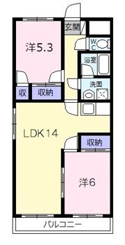 ファミリータウンむらたの間取り画像