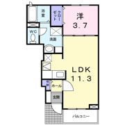 ジャスティスの間取り画像