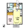 ブルーサファイア Aの間取り画像