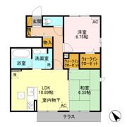 DAIWA PRINCE SUNAGA Aの間取り画像