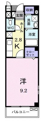 サニーハウス細木の間取り画像