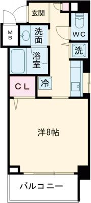カラコレス穂波の間取り画像