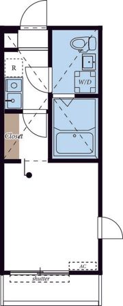 FERIO三ツ沢の間取り画像