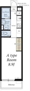 リブリ・CASA TRESの間取り画像