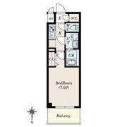 FR2カ月CP☆S-RESIDENCE名駅NorthⅡの間取り画像