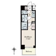 FR2カ月CP☆S-RESIDENCE名駅NorthⅡの間取り画像