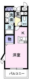アンソレイエの間取り画像