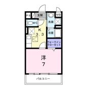 ヴィラージュの間取り画像