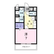 ヴィラージュの間取り画像