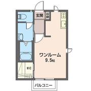 アクシス A棟の間取り画像