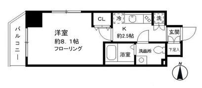 バードピア実籾の間取り画像
