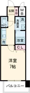 ピアグレース神戸の間取り画像
