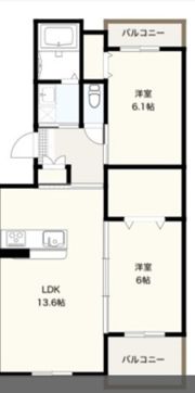 エタニティ参番館の間取り画像