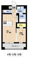 （仮称）LIBTH東比恵3丁目_184マンションの間取り画像