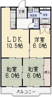 山下ハイツの間取り画像