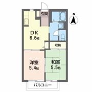 アビタシオン Bの間取り画像