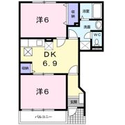 アンソレイエの間取り画像