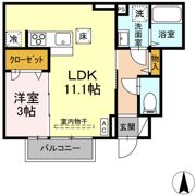 ラブリエSUN Ⅰの間取り画像