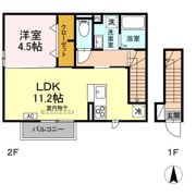 ラブリエSUN Ⅰの間取り画像