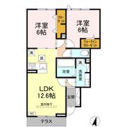 (仮)D-ROOM高砂7丁目の間取り画像