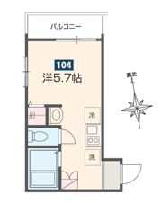 MELDIA三鷹の間取り画像